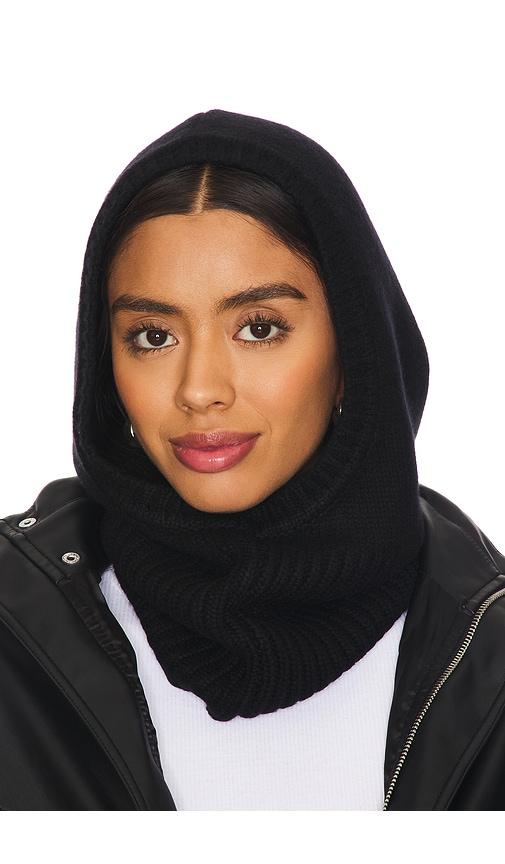 eaves rufus knit balaclava in black.