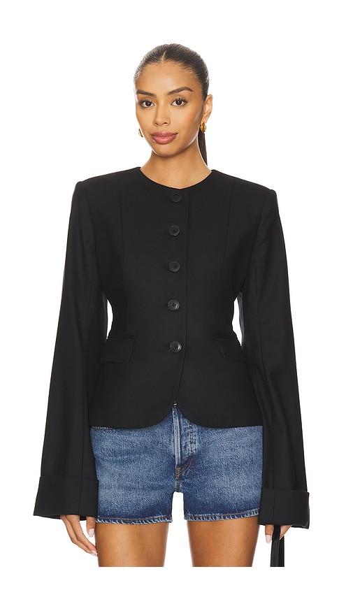 eaves tala blazer in black. - size s (also in xxs, xs)