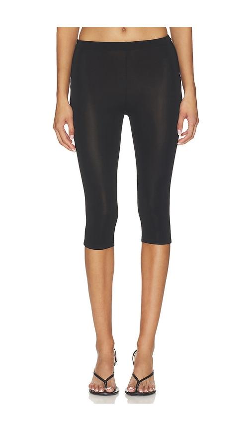 eaves thea capri pant in black. - size l (also in xs, m)