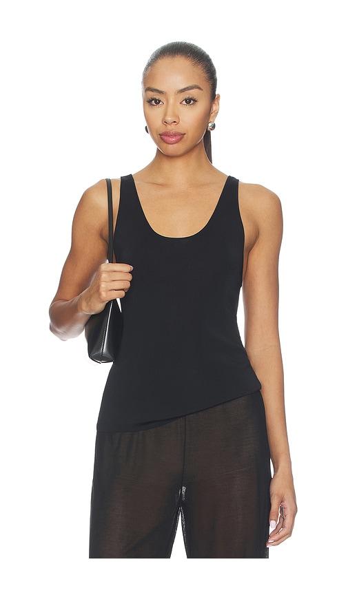 eaves x blake evin auden knit tank in black. - size l (also in xs, s, m, xl)