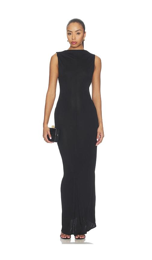 eaves x blake evin aylin gown in black. - size l (also in xxs, xs, s, m, xl)