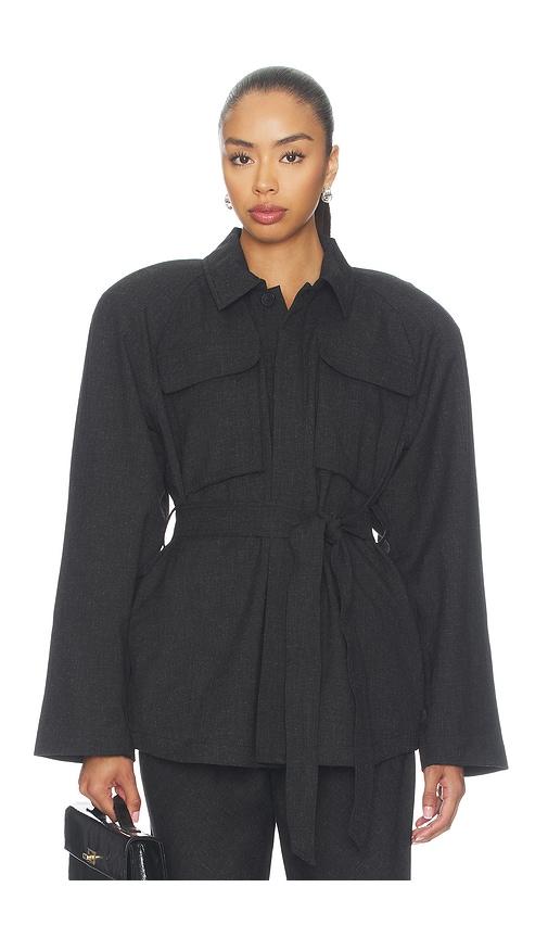 eaves x blake evin keldan classic suiting jacket in charcoal. - size l (also in xxs, xs, s, m, xl)