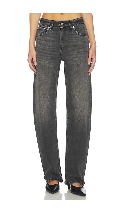 eb denim alida loose bowed in grey. - size 26 (also in 29)