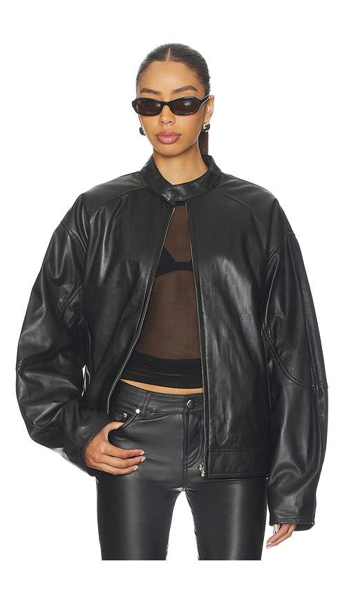 eb denim domenico bomber jacket in black. - size l (also in m)