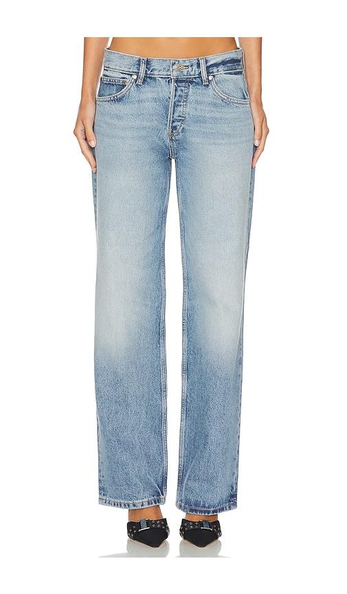 eb denim low rise baggy jeans in denim-light. - size 29 (also in 30, 32, 33)