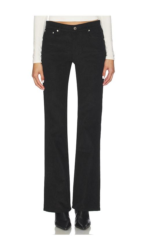 eb denim maria mid rise bootcut pant in black. - size 26 (also in 27, 30)