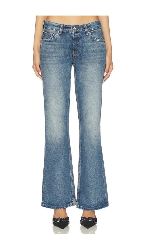 eb denim miley slouchy bootcut in blue. - size 25 (also in 26, 28)