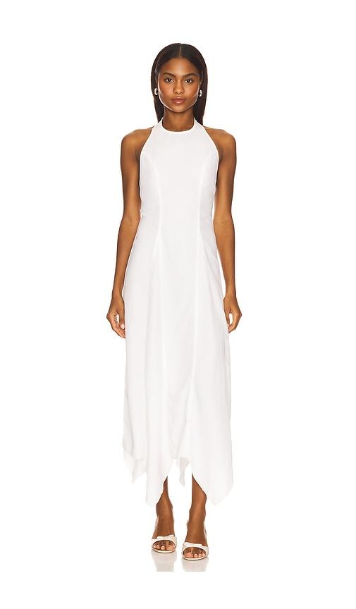 eb denim stella dress in white. - size l (also in m)