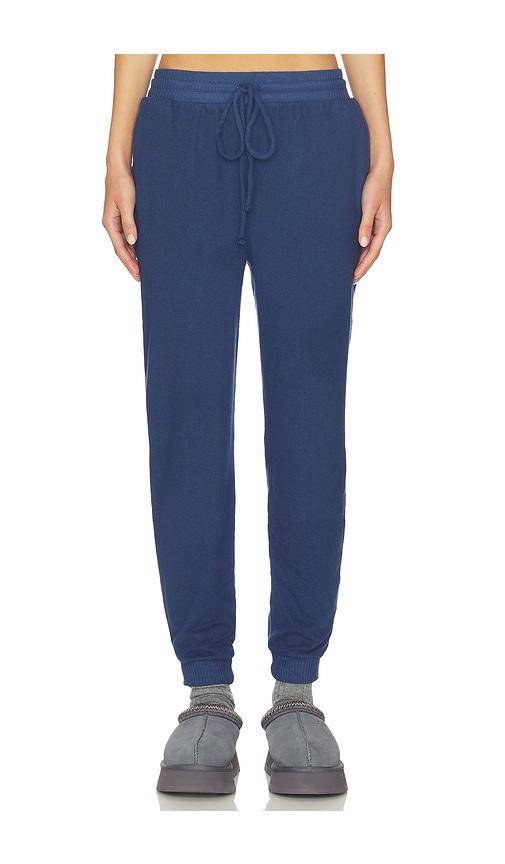 eberjey cozy time jogger in navy. - size s (also in xs)