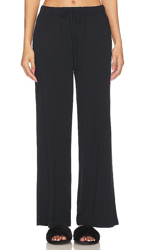 eberjey gisele everyday pant in black. - size l (also in s, xl, xs)