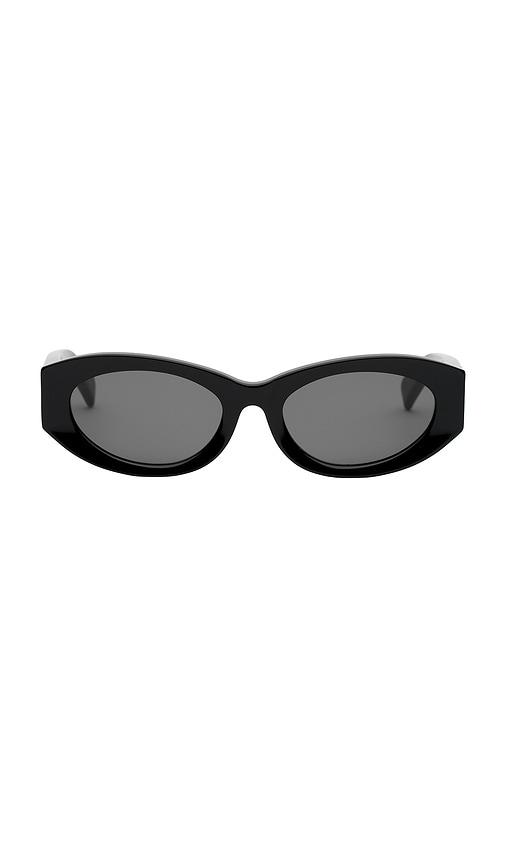 edera margaux sunglasses in black.
