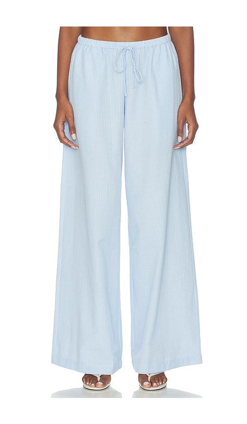 elce lola pant in baby blue. - size l (also in s, xs, m)