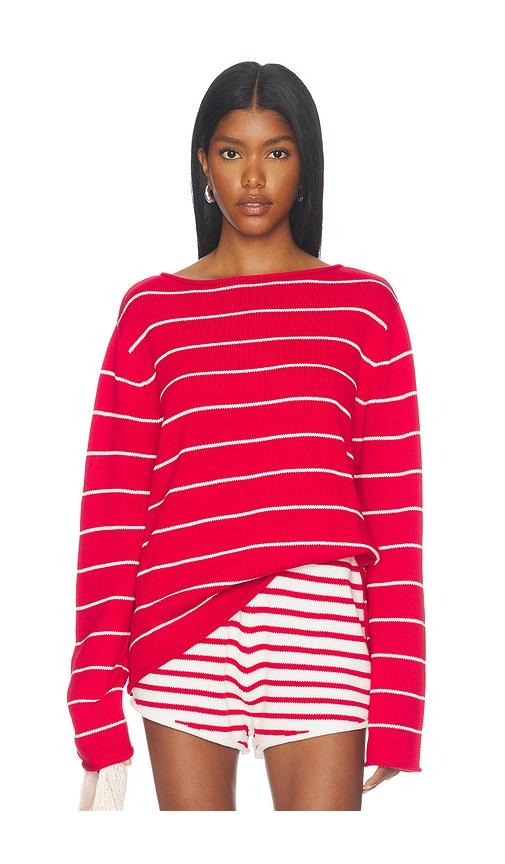 elce manon jumper in red. - size l (also in m)