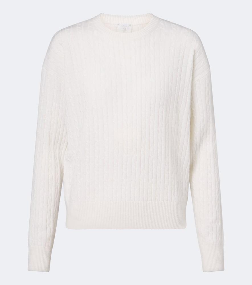 eleventy cable-knit cashmere sweater