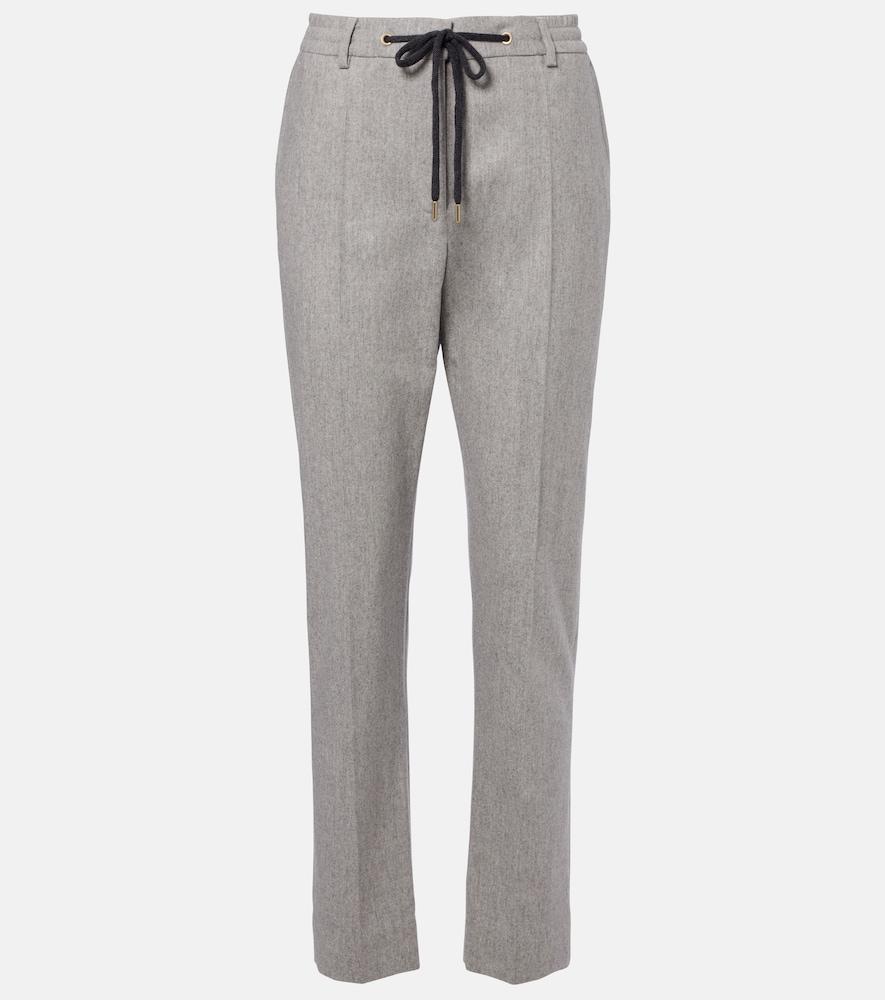 eleventy wool and cashmere tapered pants