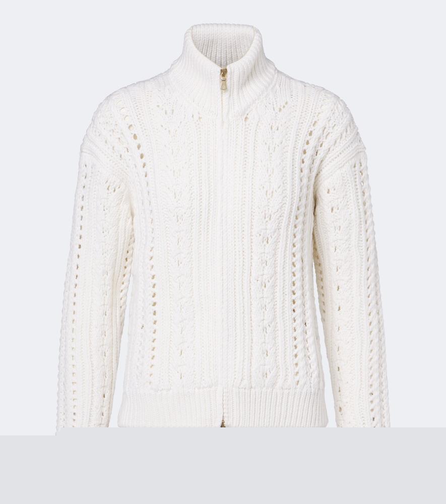 eleventy wool zip-up cardigan