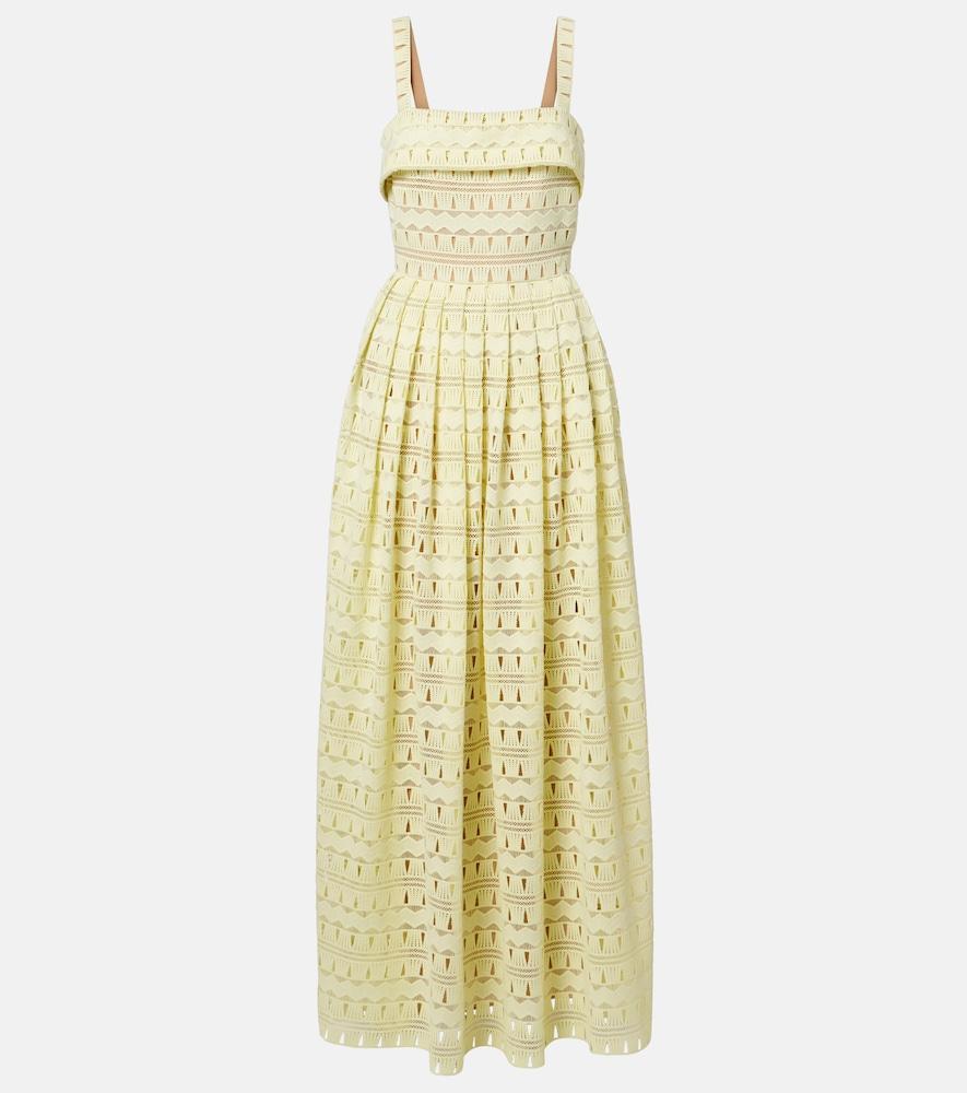 elie saab macramé gown