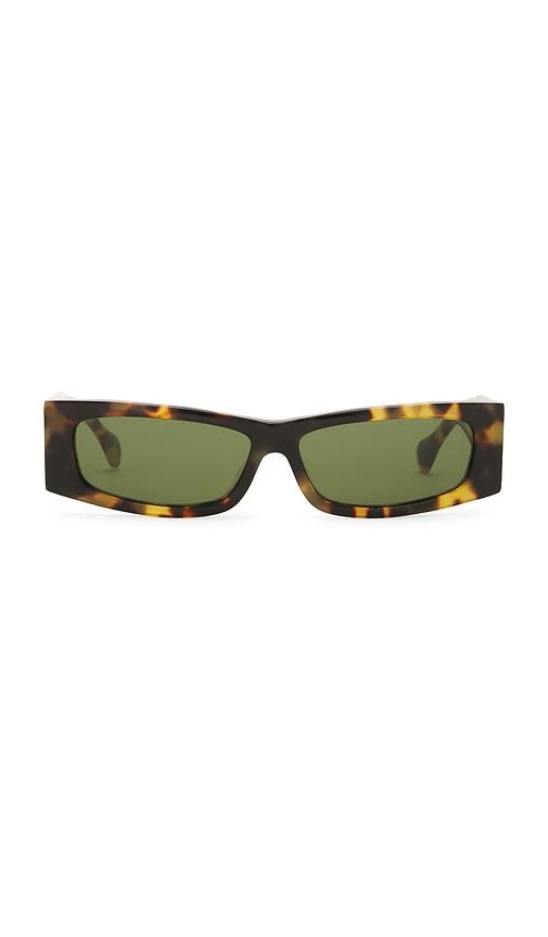 eliou no. 1 sunglasses in brown.