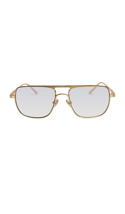 elisa johnson jane in metallic gold.
