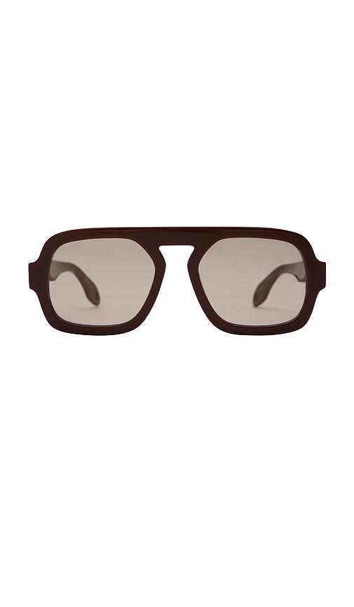 elisa johnson jane sunglasses in brown.
