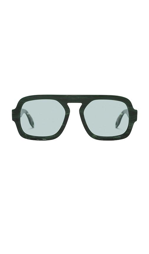 elisa johnson jane sunglasses in green.
