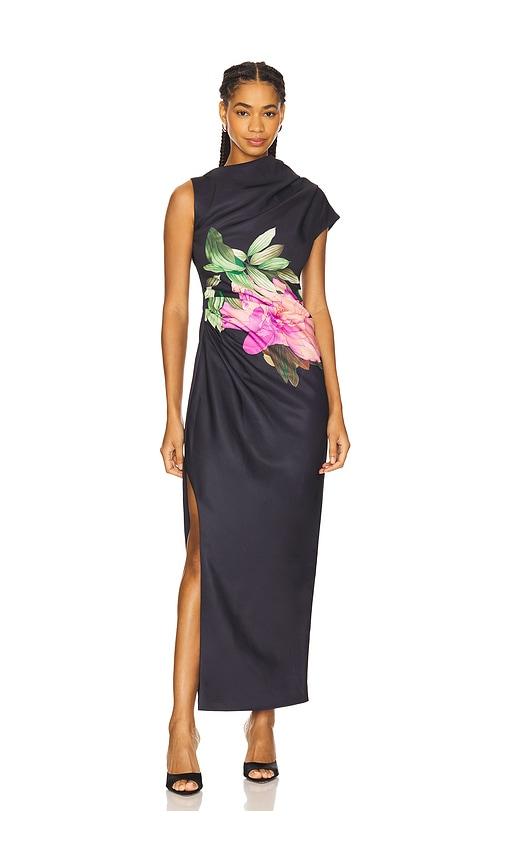 elliatt azelie gown in black. - size s (also in xs)