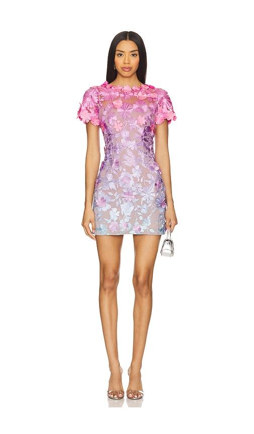 elliatt bella mini dress in lavender,fuchsia. - size m (also in s)