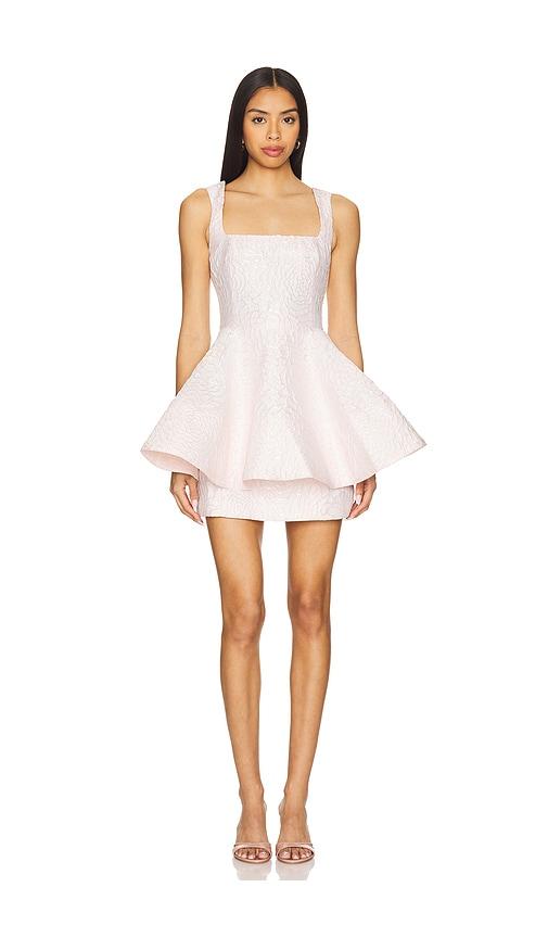elliatt deanna mini dress in blush. - size l (also in m)
