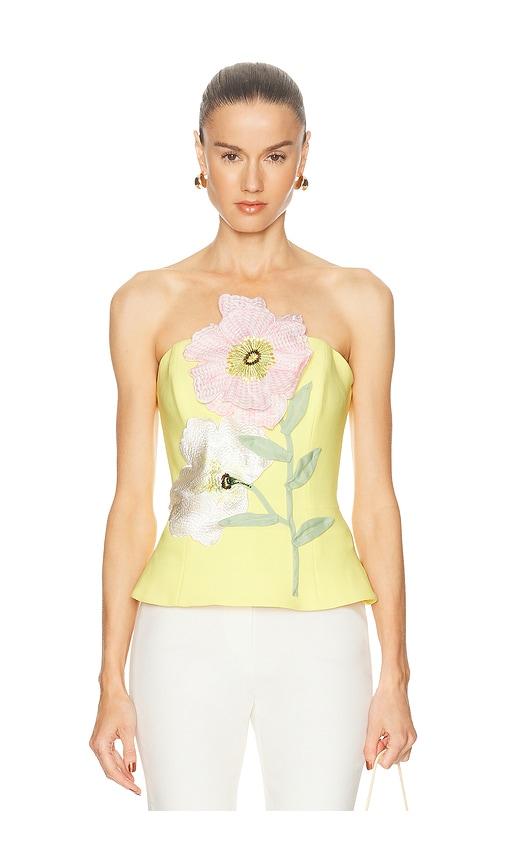 elliatt hope top in yellow. - size l (also in s, m)