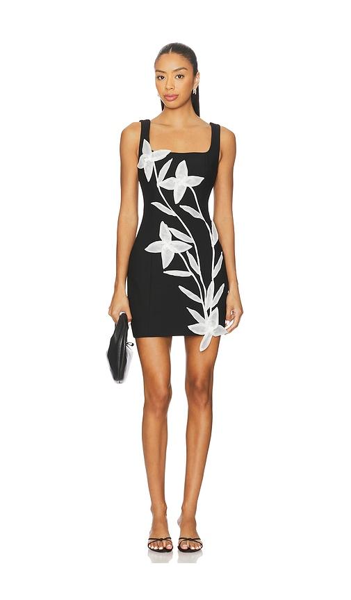 elliatt ilaria mini dress in black. - size l (also in s)
