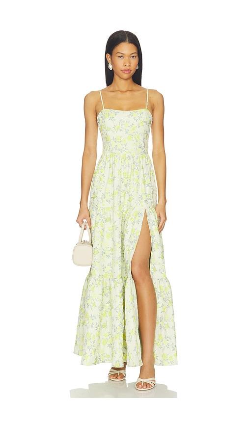 elliatt posey gown in yellow. - size l (also in s, xl)