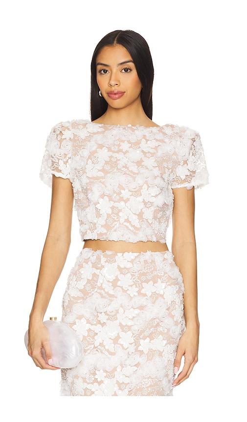 elliatt vonni top in white. - size s (also in xs)