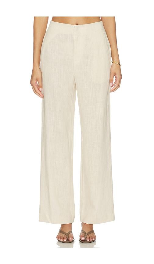 elodie the label carina pants in beige. - size s (also in xs, xl)