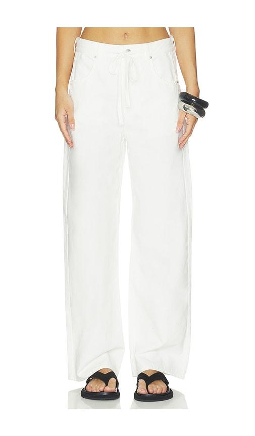 elodie the label edda pants in white. - size l (also in s, xs, m, xl)