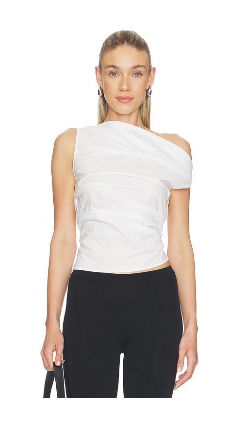 elodie the label ilona top in white. - size s (also in xs)