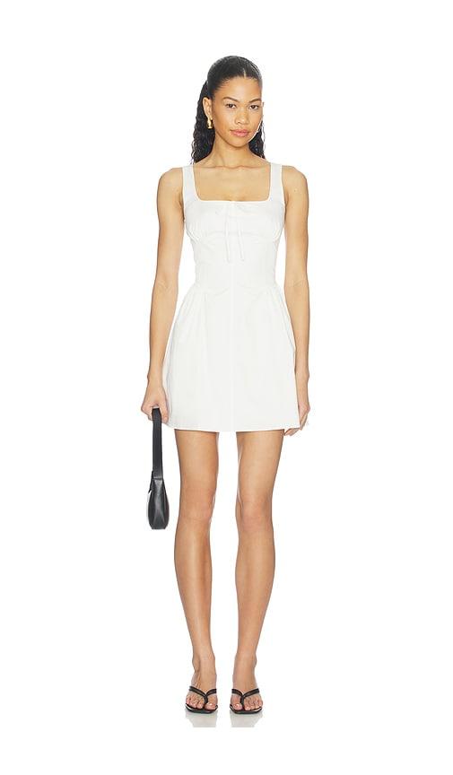 elodie the label rumi mini dress in cream. - size l (also in m, s, xs)