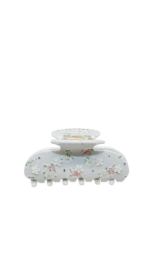 emi jay sweetheart clip in white.