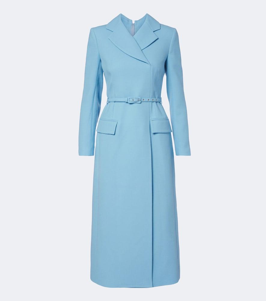 emilia wickstead kalonice wool crêpe midi dress