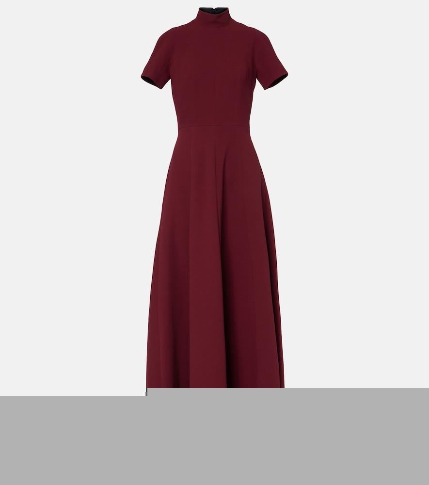 emilia wickstead malinda crêpe gown