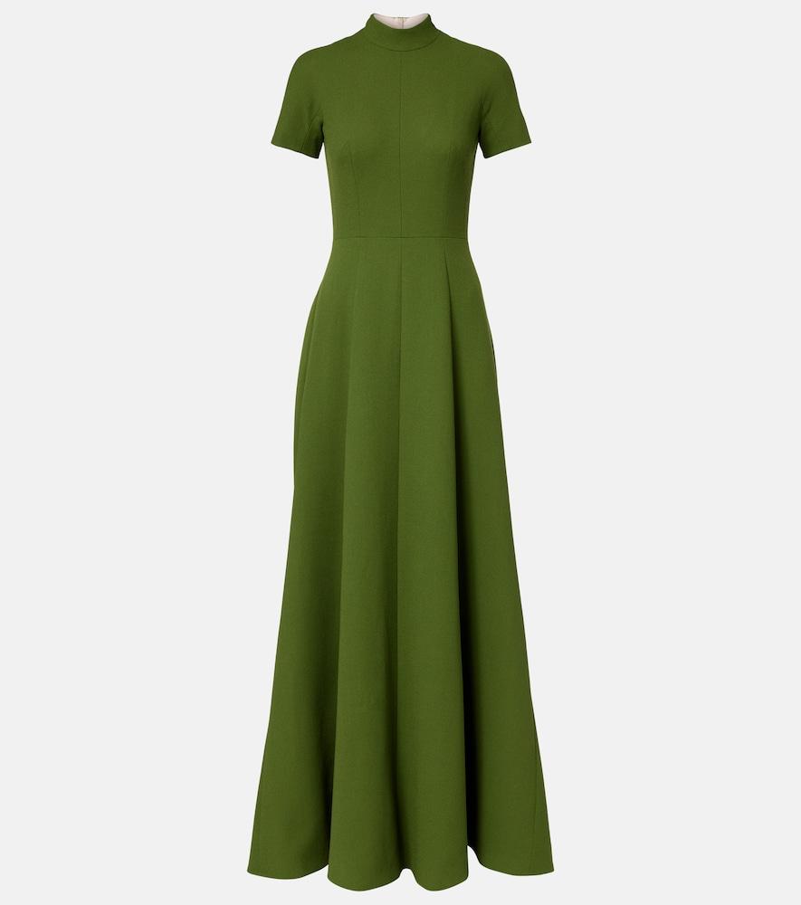 emilia wickstead malinda double-crêpe gown