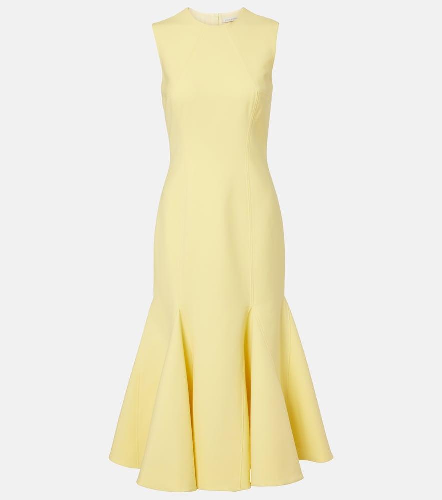 emilia wickstead seema crêpe cocktail dress