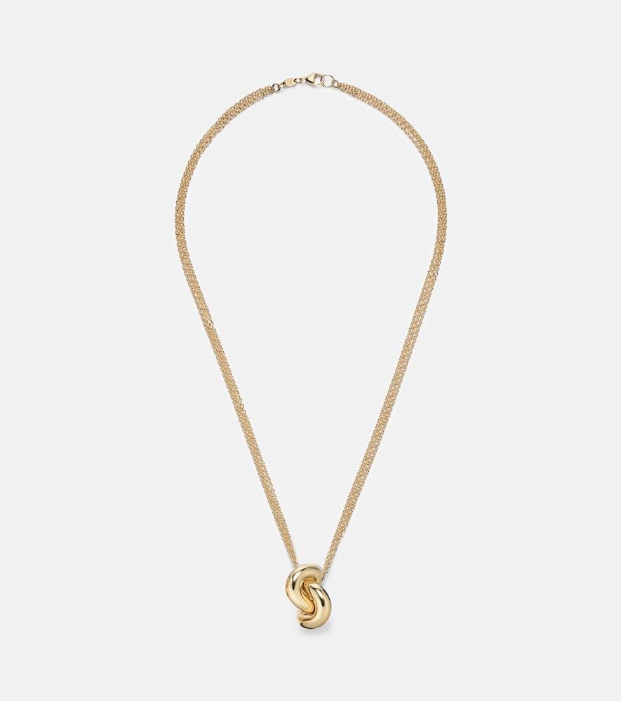 engelbert legacy knot big 18kt gold necklace
