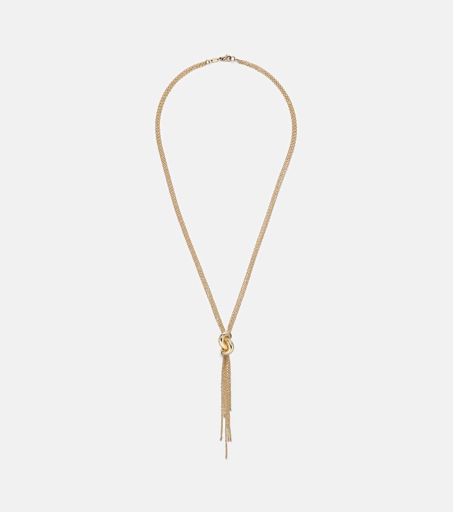 engelbert legacy knot big 18kt gold necklace