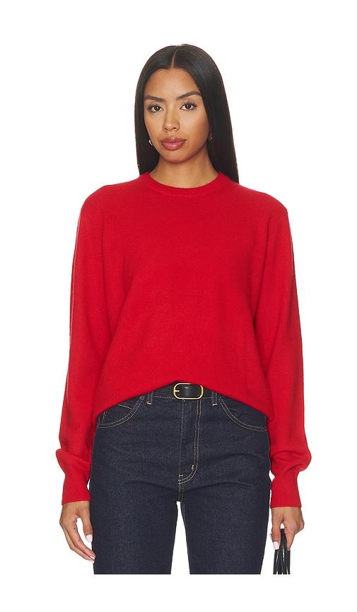 entire studios knit crewneck in red. - size m/l (also in xs/s)