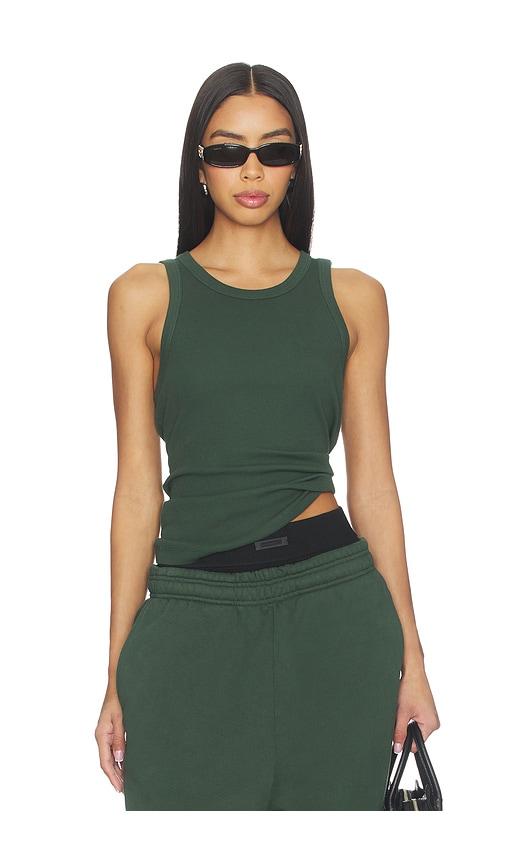 entire studios rib tank in green. - size m (also in s)