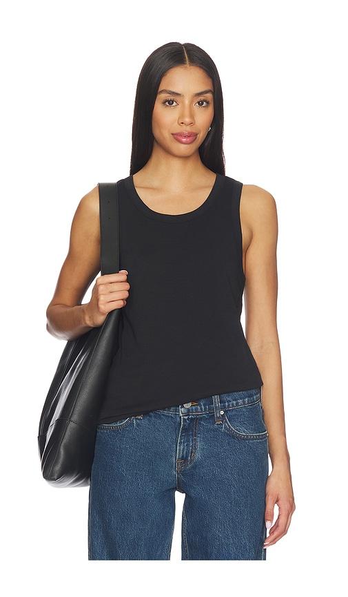 entire studios sheer tank in black. - size l (also in m, s)