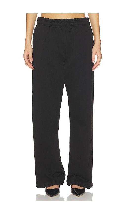 entire studios straight leg sweatpant in black. - size m (also in s, xs, xxs)