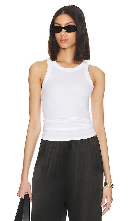 enza costa bold sheath tank in white. - size l (also in xs, s, m, xl)