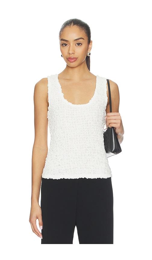 enza costa dimension tank in white. - size 1 (also in 3)