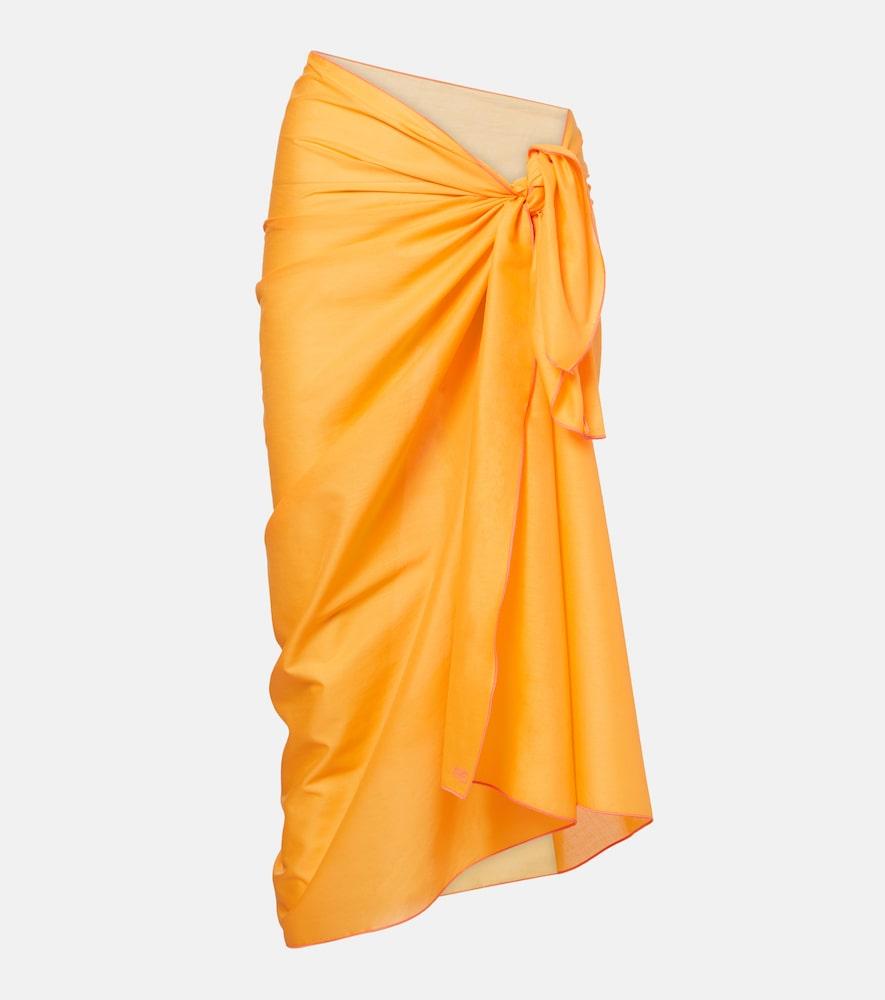 eres cabine cotton beach cover-up